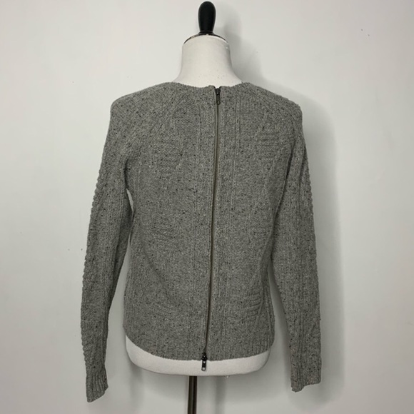 Madewell Palisade Full Back Zip Sweater Merino - Picture 6 of 7